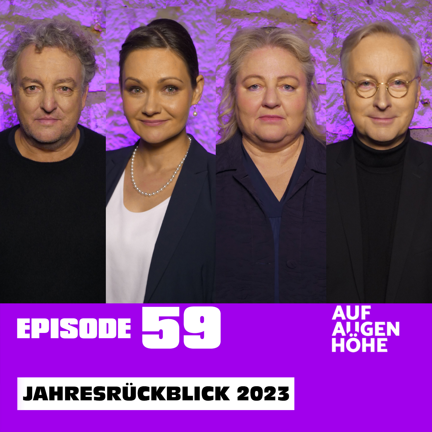 JAHRESRÜCKBLICK 2023 mit Antje Hermenau, Julia Szarvasy, Marco Rima und Carlos A. Gebauer