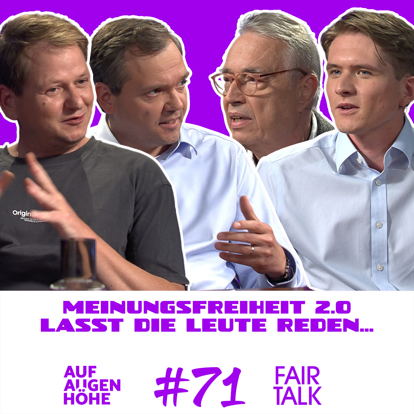 MEINUNGSFREIHEIT 2.0 mit Henning Rosenbusch, Dr. Michael Andrick, Claus Bienfait und Max Mannhart